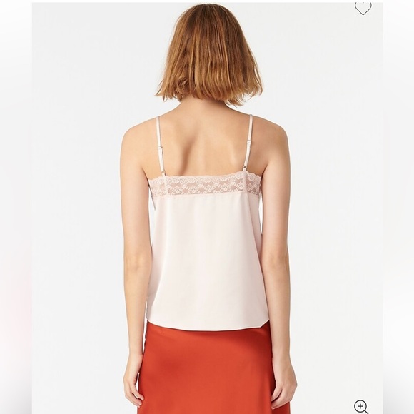 J Crew Camisole with lace trim Sz S Fuchsia Blossom NWT - Picture 11 of 11